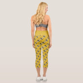 Leggings Capri L'aube des abeilles (Verso)