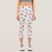 Leggings Capri Laugh Doodle (Recto)