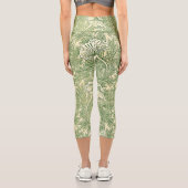 Leggings Capri Le célèbre motif Tulip de William Morris (Verso)