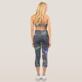 Leggings Capri Le champ de Cornflower (Verso)