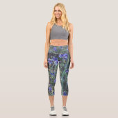 Leggings Capri Le champ de Cornflower (Recto)