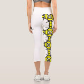 Leggings Capri Le kaléidoscope du premier volume treize (Verso)