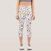 Leggings Capri Le monde de Dr Seuss Pattern (Recto)