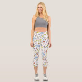 Leggings Capri Le monde de Dr Seuss Pattern (Recto)