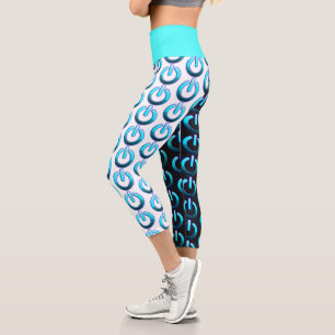 Leggings Capri Le Yoga Capris haut taille de Zer0