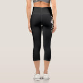 Leggings Capri Lecapcna Fleurs d'épinette (Verso)