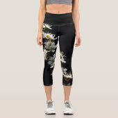 Leggings Capri Lecapcna Fleurs d'épinette (Recto)