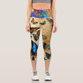 Leggings Capri Legage papillon (Recto)