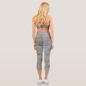 Leggings Capri Légendes aquarelles pour les Trendsetters (Verso)