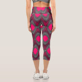 Leggings Capri Légendes branchées pour la remise en forme des fem (Verso)