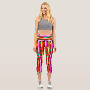 Leggings Capri Légendes branchées pour la remise en forme des fem