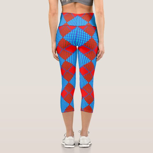 Leggings Capri Légendes branchées pour la remise en forme des fem (Verso)