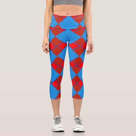 Leggings Capri Légendes branchées pour la remise en forme des fem (Recto)