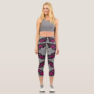 Leggings Capri Légendes branchées pour la remise en forme des fem