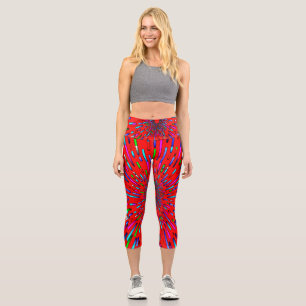 Leggings Capri Légendes branchées pour la remise en forme des fem