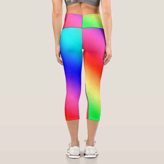 Leggings Capri Légendes Capri Gradient Spectrées (Verso)