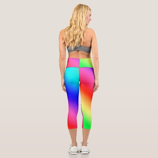 Leggings Capri Légendes Capri Gradient Spectrées (Verso)
