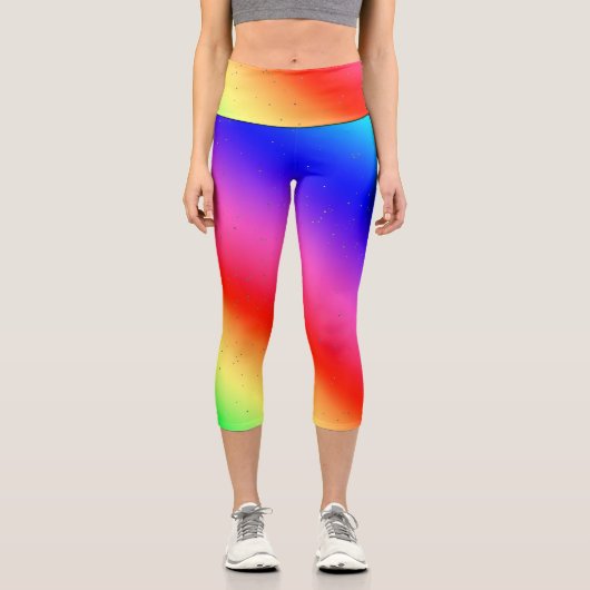 Leggings Capri Légendes Capri Gradient Spectrées (Recto)