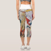 Leggings Capri Légendes colorées (Verso)