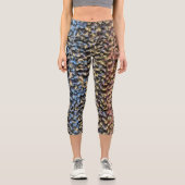 Leggings Capri Légendes de conception de Crochet doux (Recto)