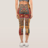 Leggings Capri Légendes femmes design unique (Verso)