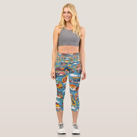 Leggings Capri Légère (Recto)
