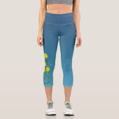 LEGGINGS CAPRI LÉGERS DU CAPRI DE PICKLEBALL (Recto)