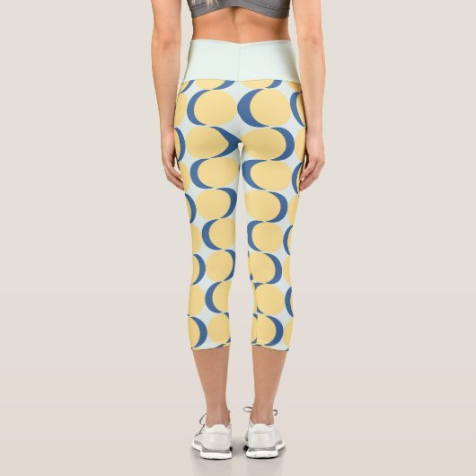 Leggings Capri Léggations de capri bleu (Verso)