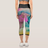 Leggings Capri Legging artistique by Lyla FERRARIS (Verso)