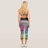 Leggings Capri Legging artistique by Lyla FERRARIS (Verso)
