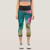 Leggings Capri Legging artistique by Lyla FERRARIS (Recto)