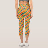 Leggings Capri legging capri à rayures en zigzag (Verso)