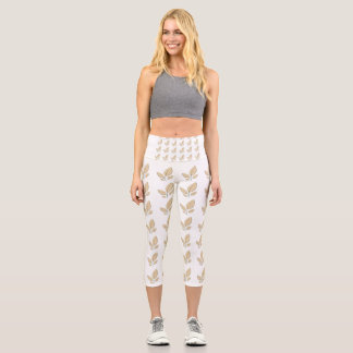 Leggings Capri Legging Capri de Yoga à Taille Haute
