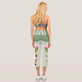 Leggings Capri Legging Capri Flamants Roses (Verso)