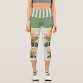 Leggings Capri Legging Capri Flamants Roses (Recto)