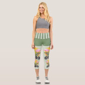 Leggings Capri Legging Capri Flamants Roses (Recto)