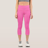 Leggings Capri Legging Capri Rose Chaud (Recto)