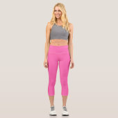 Leggings Capri Legging Capri Rose Chaud (Recto)