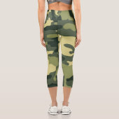 Leggings Capri Legging imprimé camouflage (Verso)