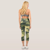 Leggings Capri Legging imprimé camouflage (Verso)
