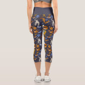 Leggings Capri Leggins Capri yoga Animals Outer Space (Verso)