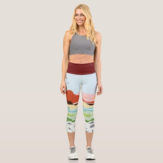 Leggings Capri légumineuses (Recto)