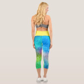 Leggings Capri Légumineuses de capri à taille élevée (Verso)