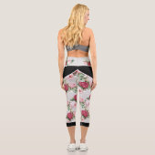 Leggings Capri Légumineuses roses - Capri (gris clair) (Verso)