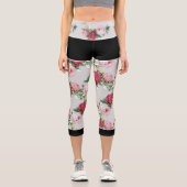 Leggings Capri Légumineuses roses - Capri (gris clair) (Recto)