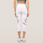 Leggings Capri Lengging - Love Life (Verso)