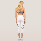 Leggings Capri Lengging - Love Life (Verso)