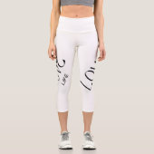 Leggings Capri Lengging - Love Life (Recto)