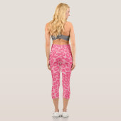 Leggings Capri Leopard Blush (Verso)