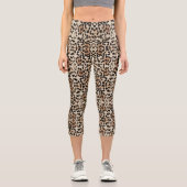 Leggings Capri Leopard Poster de animal Capri (Recto)